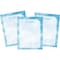 Barker Creek Blue Tie-Dye and Ombr Computer Paper, 150 sheets/Package 4341 - alternate 1